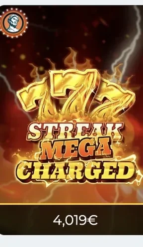 Machine à sous Streak Mega Charged